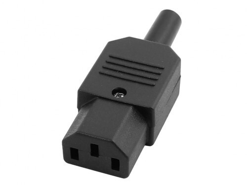 Сетевое ГНЕЗДО "3 PIN" пластик на кабель 250V 10A - купить с доставкой ...