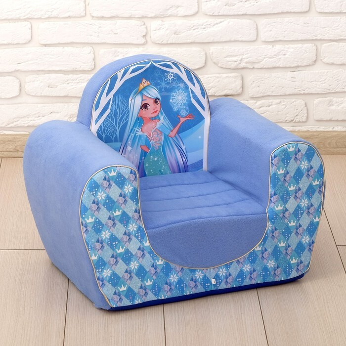 Мягкая игрушка-кресло Снежная принцесса #1