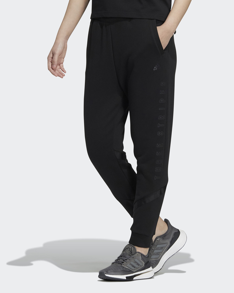 Adidas fleece hotsell pants women's