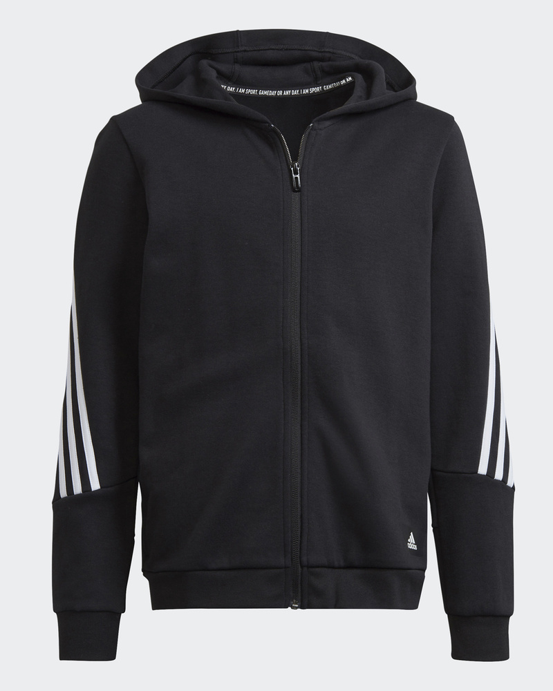 Толстовка adidas Sportswear Future Icons 3-Stripes Full-Zip Hoodie - купить  с доставкой по выгодным ценам в интернет-магазине OZON (557770819)