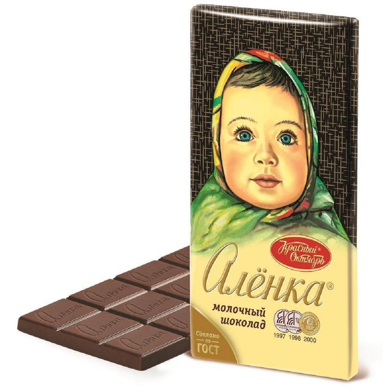 Шоколад Аленка молочный 90 г #1