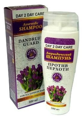 Ayurvedic Shampoo DANDRUFF GUARD Neem, Datura, Bhringaraj, Day 2 Day Care (Аюрведический шампунь ПРОТИВ #1