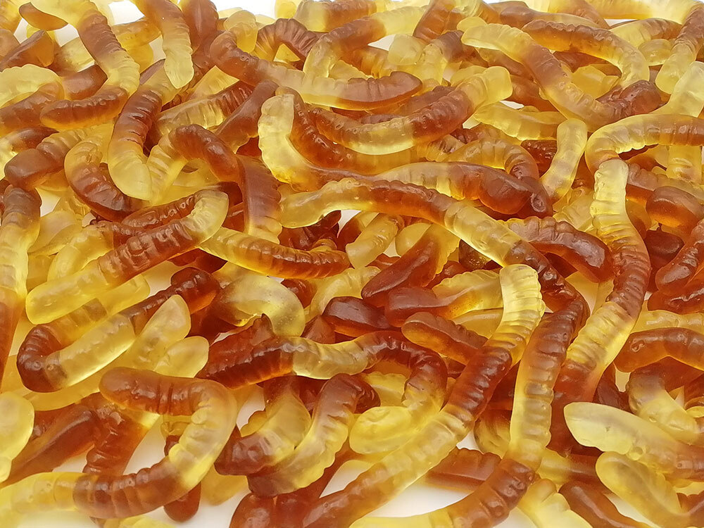 Мармелад жевательный HALAL "Червячки кола" 1кг DAMEL Испания - купить с ...