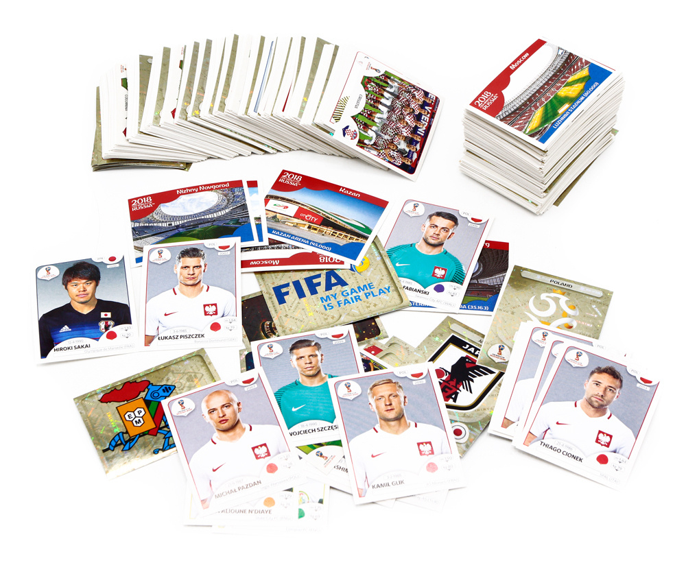 Panini / Полный набор наклеек Panini ЧЕМПИОНАТ МИРА ПО ФУТБОЛУ FIFA 2018  (все 682 наклейки)