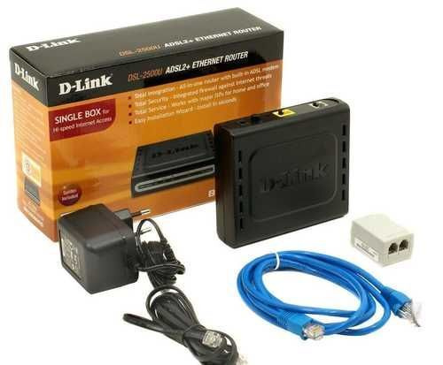 Настройка D-Link DSL-2600U для сети Авангард