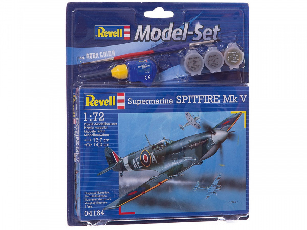 Сборная модель Revell 64164 Набор Военный самолет Spitfire Mk V b #1