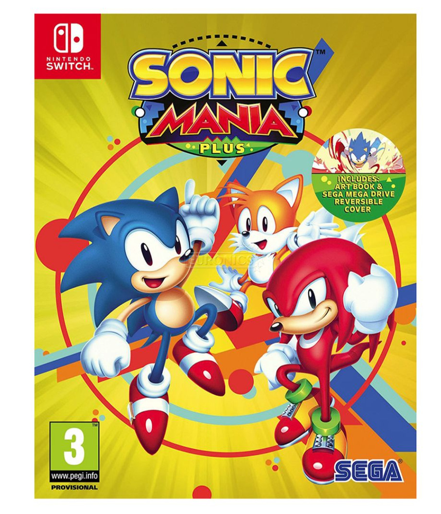 Игра для Nintendo Switch Sonic Mania Plus