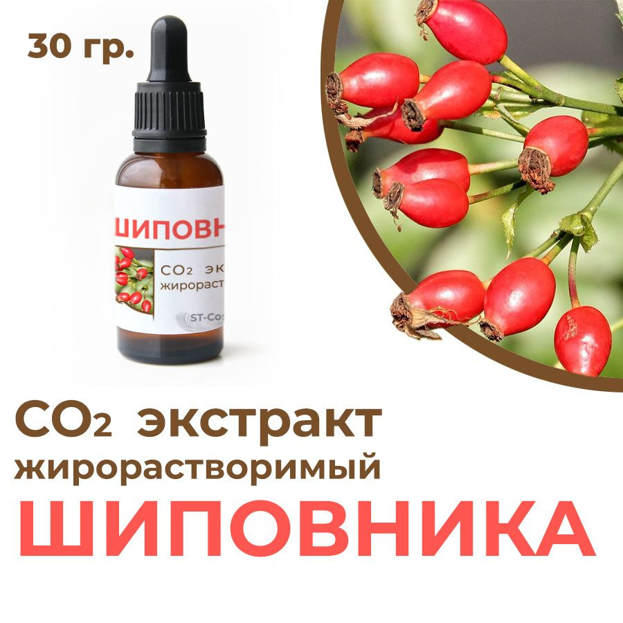 СО2 экстракт шиповника, 30 гр. #1