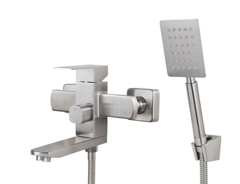 Смеситель для ванны VIKO V-7732 к/н Ф35, латунь Silver #1