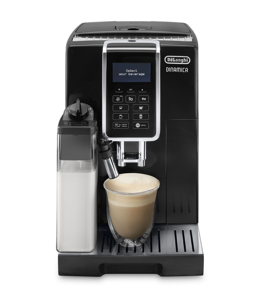 Автоматическая кофемашина DeLonghi ECAM 350.55.B черный с .