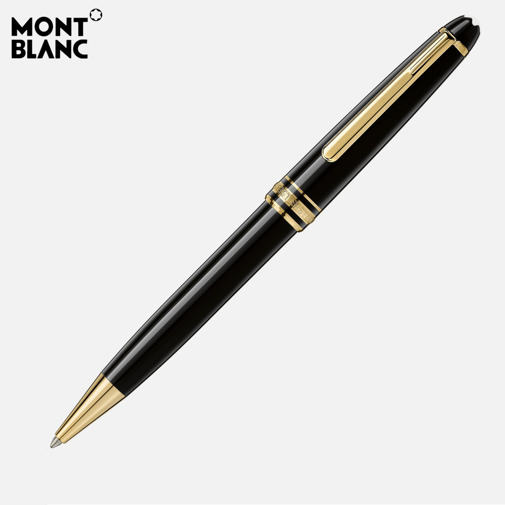 Montblanc Ручка Шариковая, толщина линии: 0.7 мм, цвет: Черный, 1 шт.  #1