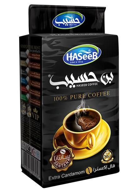 Кофе молотый с кардамоном, Haseeb, Extra, 200 грамм #1