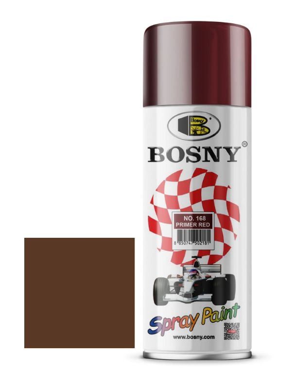 Аэрозольная краска Bosny Грунтовка-спрей, , коричневый .