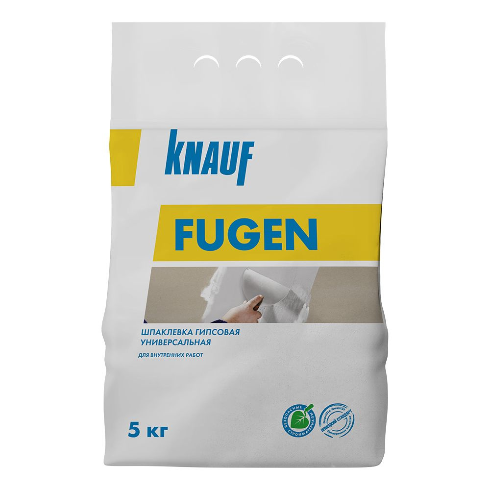 Шпаклевка гипсовая Fugen Knauf, 5 кг #1