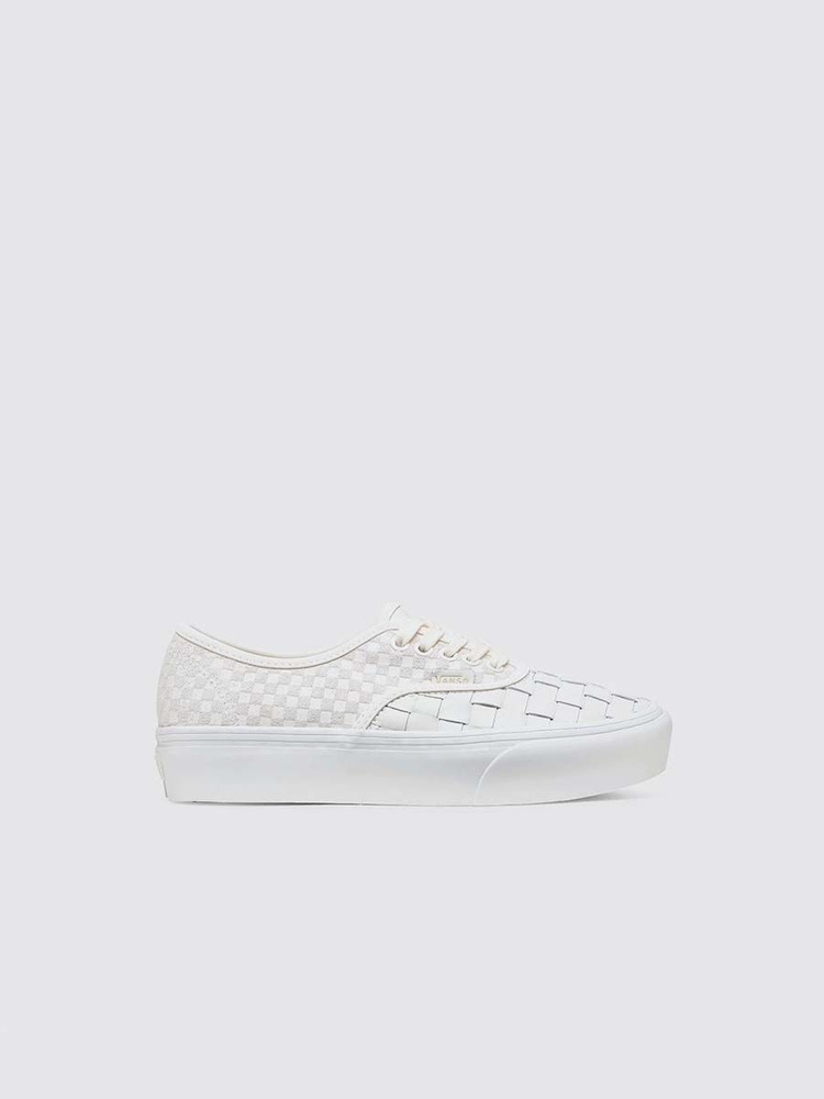 Authentic platform vans white hotsell