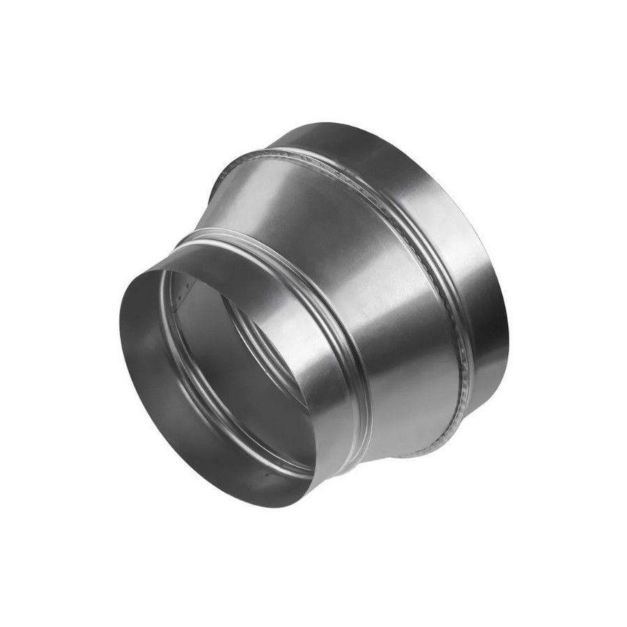 Переход круглых воздуховодов D200/125, оцинкованный - купить по ...