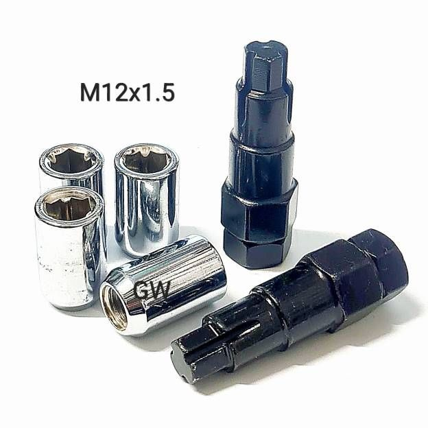 Гайки-секретки М12 х 1,5, 1 шт. купить по выгодной цене в интернет ...