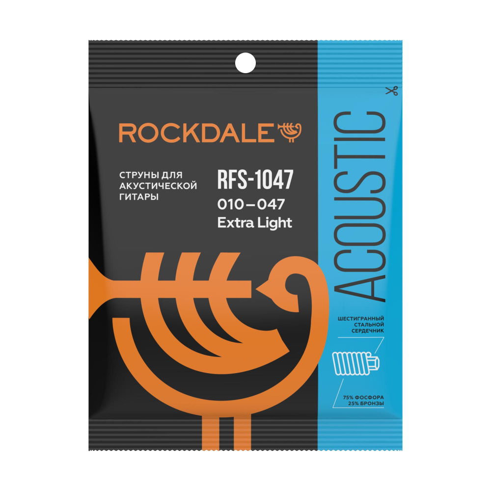 ROCKDALE RFS-1047 струны для акустической гитары #1