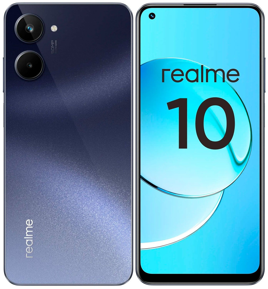 Смартфон realme 10 русская версия (поддержка русского языка+Google Play)  5000мАч EU вилка - купить по выгодной цене в интернет-магазине OZON  (852927945)