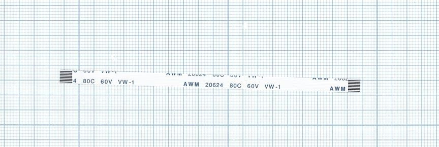 Шлейф универсальный 8pin, шаг 0,5мм, длина 10см #1