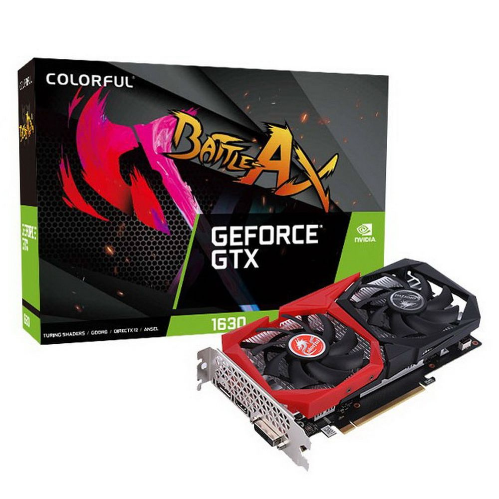 Видеокарта Colorful GeForce GTX 1630, 4 ГБ GDDR6, GDDR6 - купить по низким  ценам в интернет-магазине OZON (793806213)