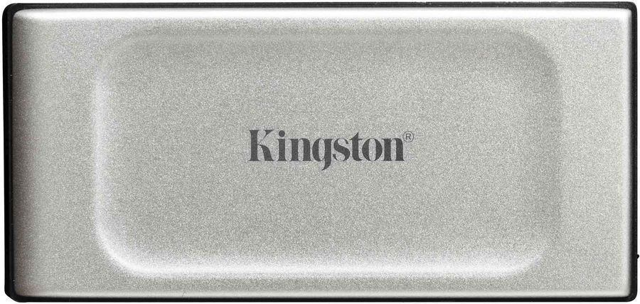 500 ГБ Внешний SSD Kingston XS2000, USB 3.2 Gen2x2 Type-C, серебристый #1