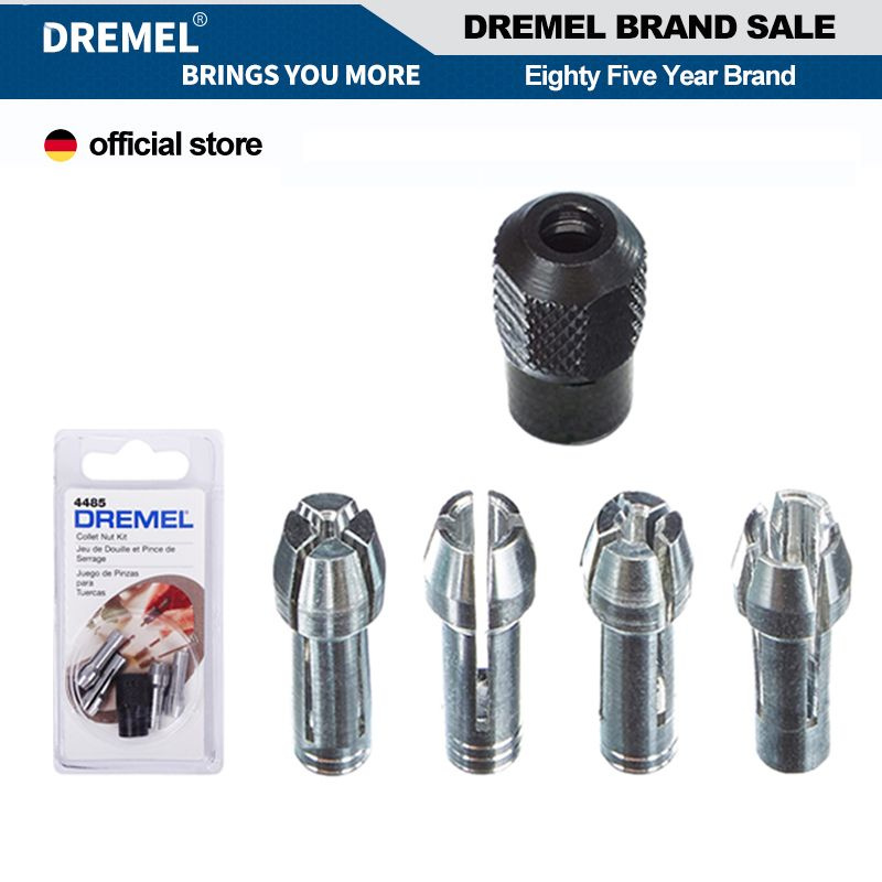 Dremel 4485 Быстросменный вращающийся инструмент Набор цанговых гаек, средний  #1