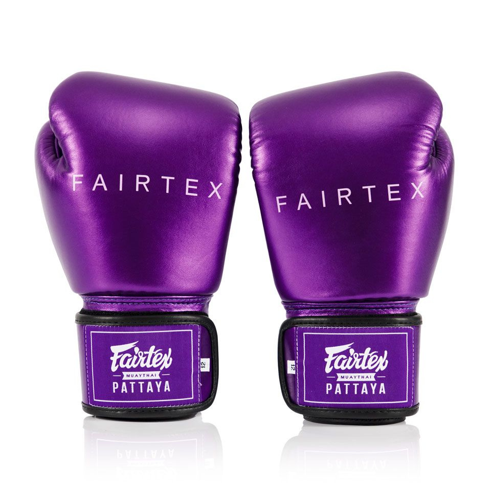 Боксерские перчатки Fairtex BGV22 фиолетовые 16 унций #1