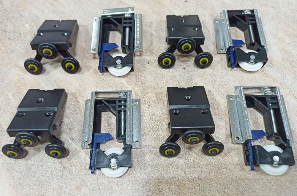 Ролики колесики для шкафа купе Командор,Альянс, комплект на 2 двери ...