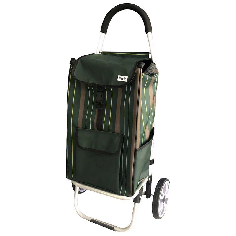 Тележка с сумкой "Dark green", 35 кг (104597) #1