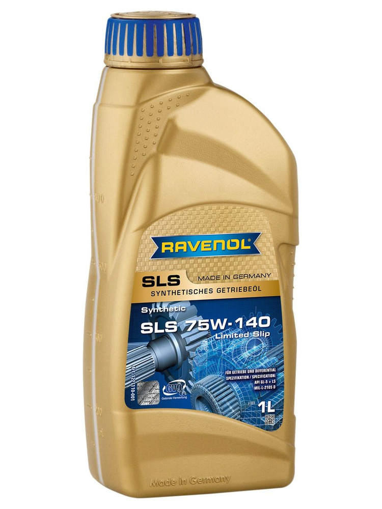 Трансмиссионное масло RAVENOL SLS SAE 75W-140 GL-5 + LS ( 1л) - купить ...