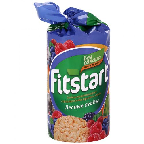 Хлебцы мультизлаковые Fitstart Лесные ягоды, 100 г купить на OZON по ...