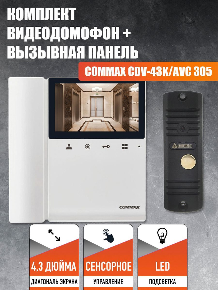 Панель Activision AVC-305 (PAL) Медь, Серый, Черный 75°