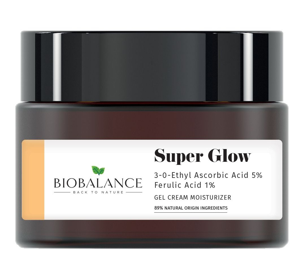 BIOBALANCE Super Glow Крем для лица с аскорбиновой кислотой и феруловой ...