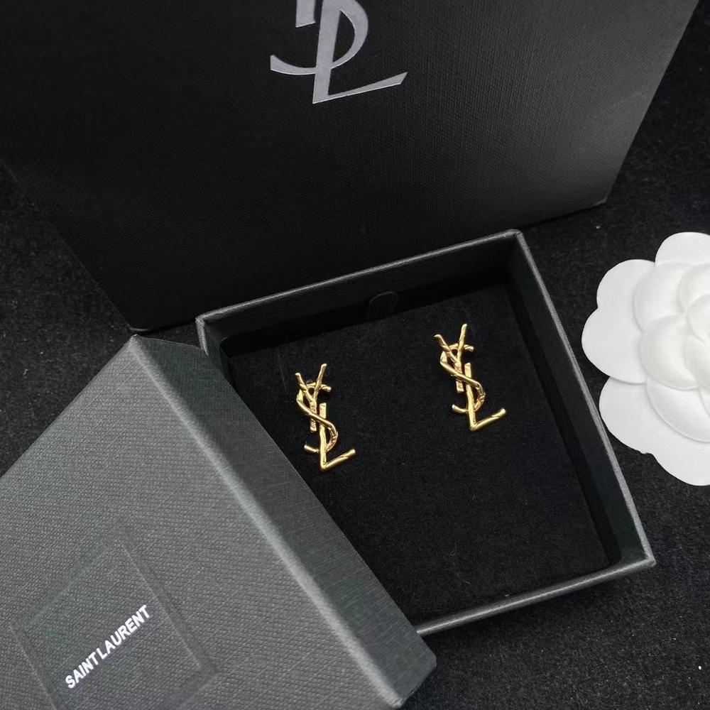 Серьги YSL