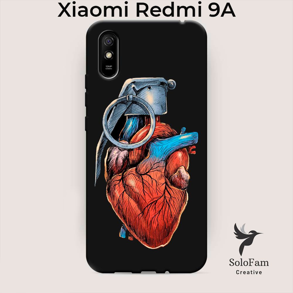 Чехол для Xiaomi Redmi 9A - купить с доставкой по выгодным ценам в  интернет-магазине OZON (826865452)