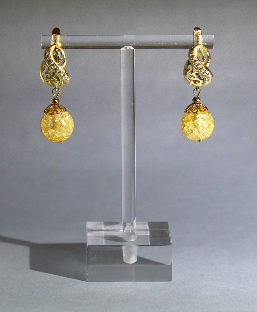 Серьги крупные #1