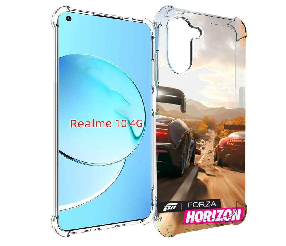 Чехол-бампер MyPads для Realme 10 с рисунком Forza Horizon, противоударный,  силиконовый, с выступами и усиленными углами для защиты камеры - купить с  доставкой по выгодным ценам в интернет-магазине OZON (833648895)