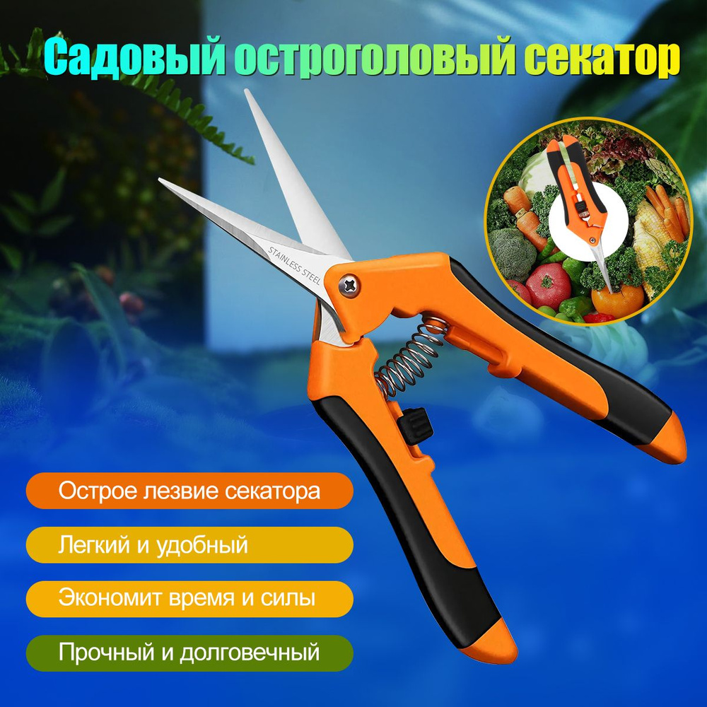 Секатор S scissors-1 - купить по выгодным ценам в интернет-магазине OZON  (836197255)