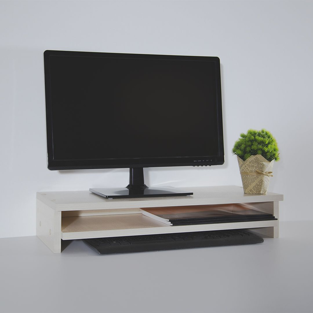 Подставка для монитора / под принтер /полка на рабочий стол Mr-Уют Дуб ...