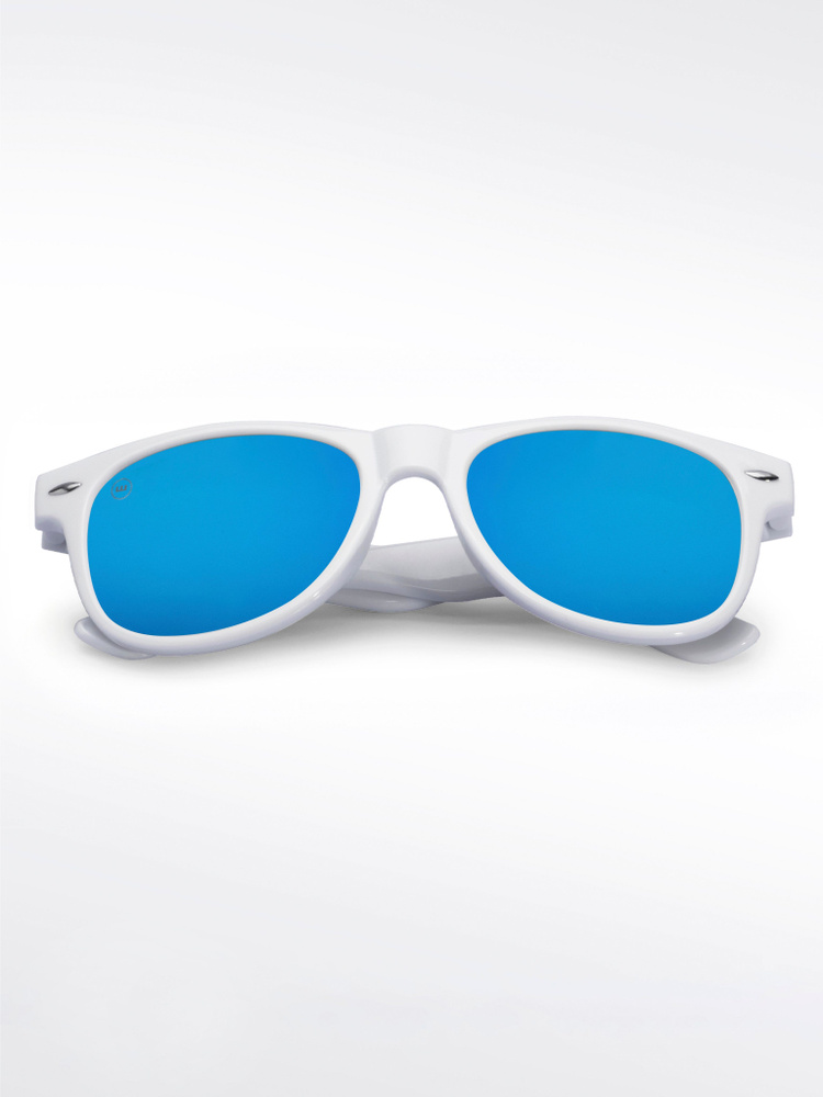 KAR Wayfarer Light Blue White Polarizing filter tech/Очки поляризационные/Очки солнцезащитные женские #1