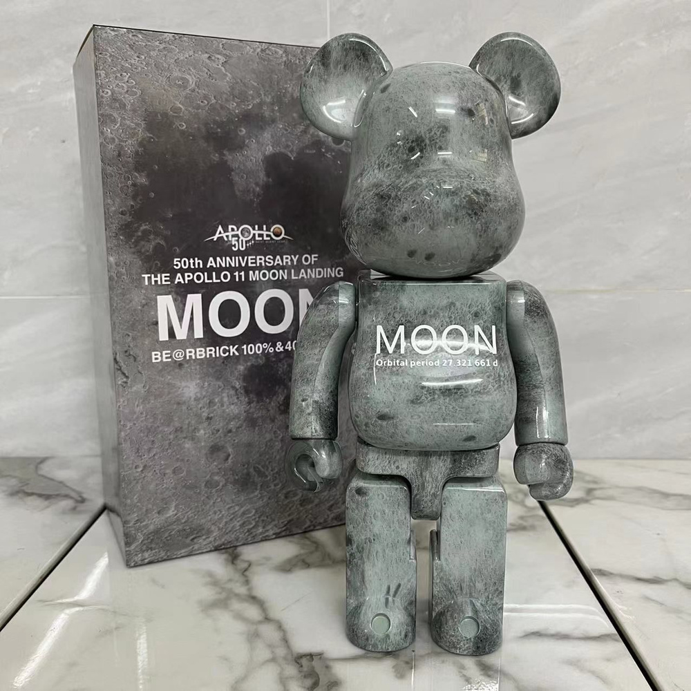 Bearbrick400 Подарок с орнаментом "Жестокий медведь #1