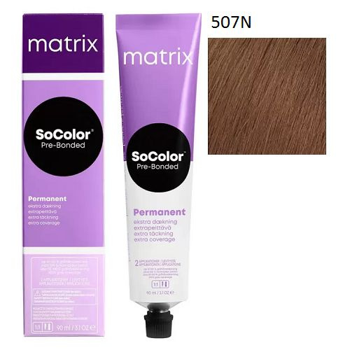 Крем краска MATRIX SoColor Pre-Bonded 507N, 90 мл #1