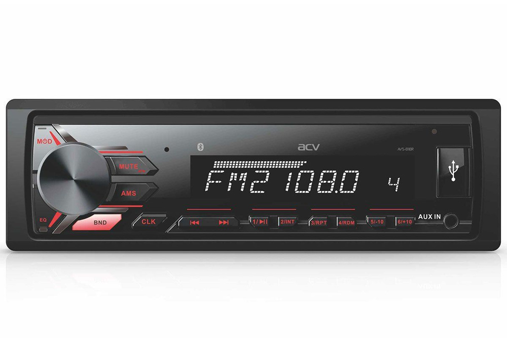 Магнитола FM/USB/SD/AUX с Bluetooth ACV AVS-811BR #1