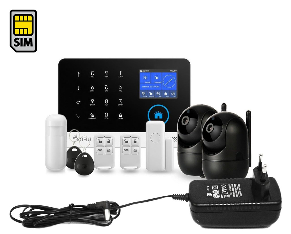 Strazh Oko и 2x HDком 288Bl(ASW5) (F1735EU) GSM Wi-Fi сигнализация с ...