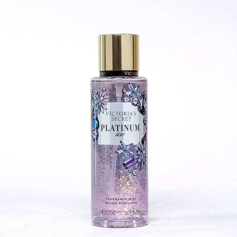 Victoria Secret Парфюмированный спрей для тела PLATINUM ICE С ШИММЕРОМ . 250ml  #1