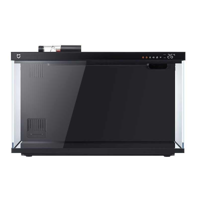 аквариум xiaomi mijia, умный аквариум xiaomi mijia myg100, умный аквариум xiaomi mijia smart fish tank black (myg100) cn, аквариум mijia smart fish tank black myg100 black