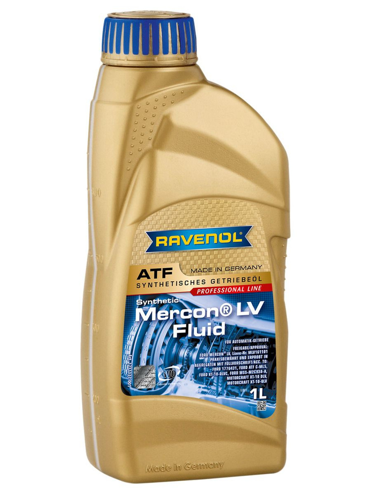 Трансмиссионное масло RAVENOL Mercon LV, 1 литр - купить по выгодной ...