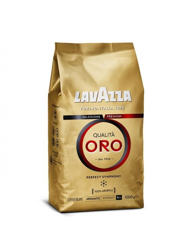 Кофе в зернах Lavazza Qualita Oro, 1кг #1