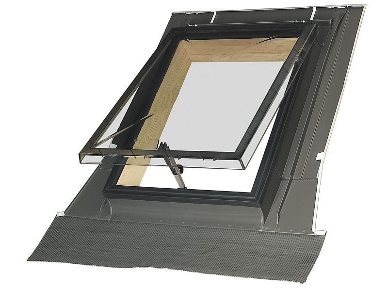 Мансардное окно-люк для выхода на крышу FAKRO WSZ, 54х75 см #1